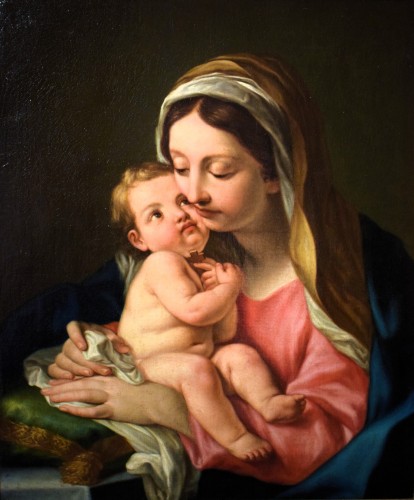 La Vierge à l'Enfant - Atelier de Carlo Cignani (1628 – 1719)